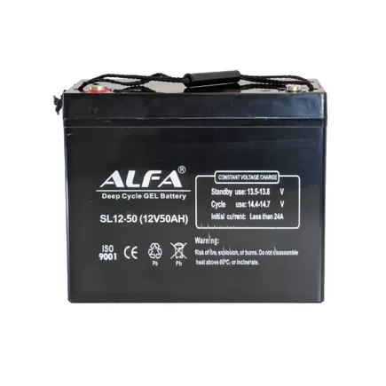 ALFA Deep Cycle AGM C20 50 A/h 318x165x215 мм