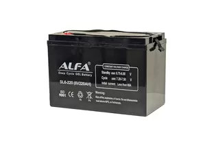 ALFA Deep Cycle AGM C20 220 A/h 320x175x225 мм