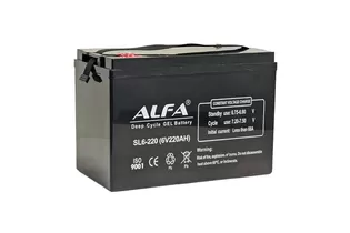 ALFA Deep Cycle AGM C20 220 A/h 320x175x225 мм