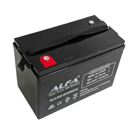 ALFA Deep Cycle AGM C20 220 A/h 320x175x225 мм