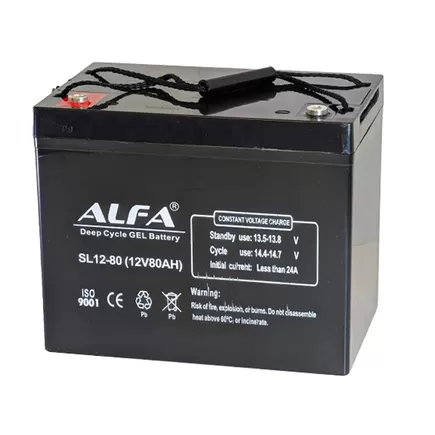 ALFA Deep Cycle AGM C20 80 A/h 260x169x211 мм
