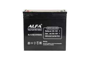 ALFA Deep Cycle AGM C20 55 A/h 226x135x207 мм