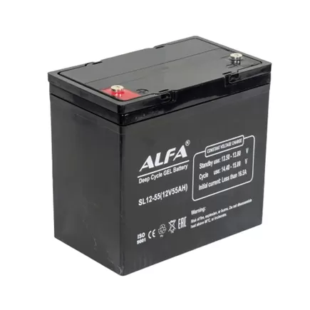 ALFA Deep Cycle AGM C20 55 A/h 226x135x207 мм