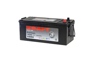Kraft Premium 190 A/h 1300 A L+ 480x223x223 мм