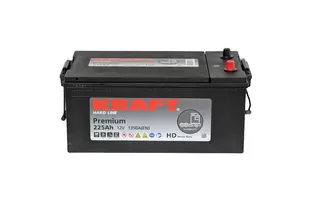 Kraft Premium 225 A/h 1350 A L+ 518x263x223 мм