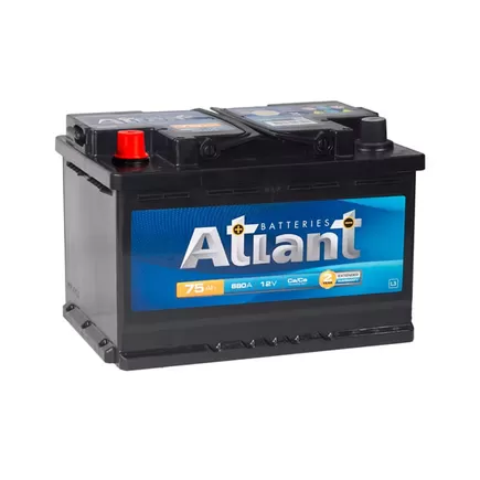 Atlant Blue 75 A/h 680 A L+ 275x175x190 мм