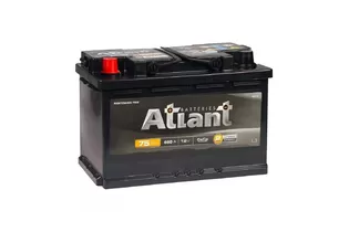 Atlant Black 75 A/h 660 A L+ 275x175x190 мм