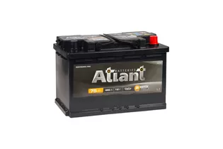 Atlant Black 75 A/h 660 A R+ 275x175x190 мм