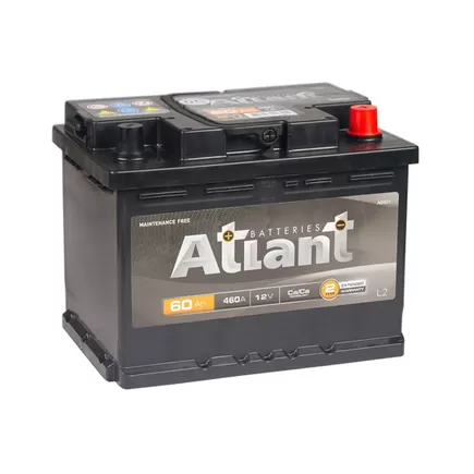Atlant Black 60 A/h 460 A R+ 242x175x190 мм