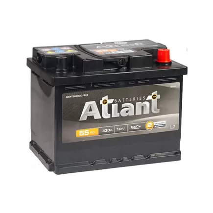 Atlant Black 55 A/h 430 A R+ 242x175x190 мм