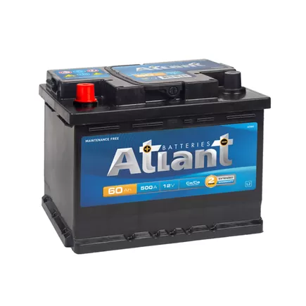Atlant Blue 60 A/h 500 A L+ 242x175x190 мм