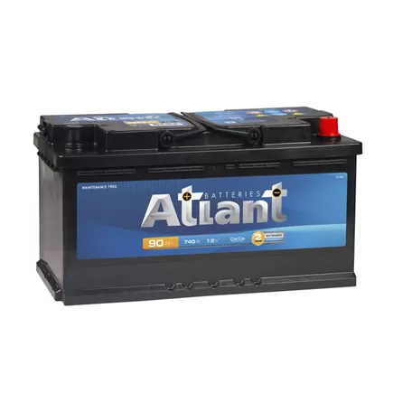 Atlant Blue 90 A/h 740 A R+ 353x175x190 мм