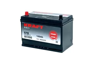Kraft EFB Asia 100 JL 100 A/h 900 A L+ 310x175x220 мм