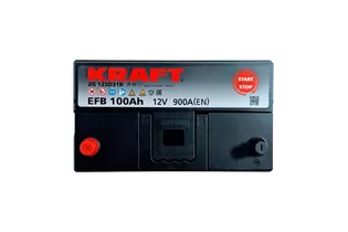 Kraft EFB Asia 100 JL 100 A/h 900 A L+ 310x175x220 мм