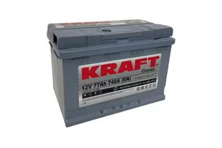 Kraft Classic 77 R 77 A/h 740 A R+ 278x175x190 мм