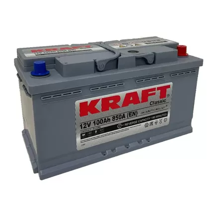 Kraft Classic 100 R 100 A/h 850 A R+ 353x175x190 мм