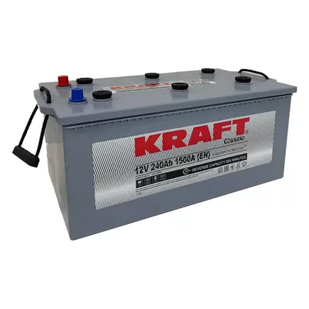Kraft Classic Truck 240 A/h 1500 A L+ 513x274x223 мм