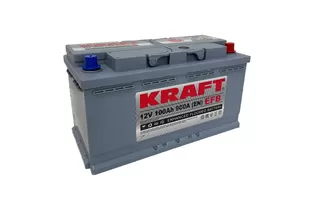 Kraft Classic EFB 100 A/h 900 A R+ 353x175x190 мм