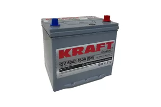 Kraft Classic Asia 60 JR 60 A/h 560 A R+ 230x175x200 мм