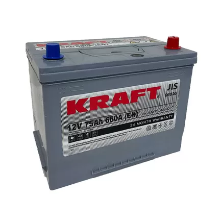 Kraft Classic Asia 75 JR 75 A/h 680 A R+ 260x175x200 мм