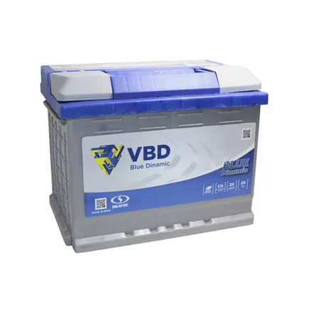 VBD 60 A/h 640 A R+ 242x175x190 мм