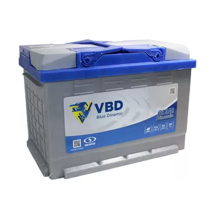 VBD 75 A/h 750 A R+ 278x175x190 мм