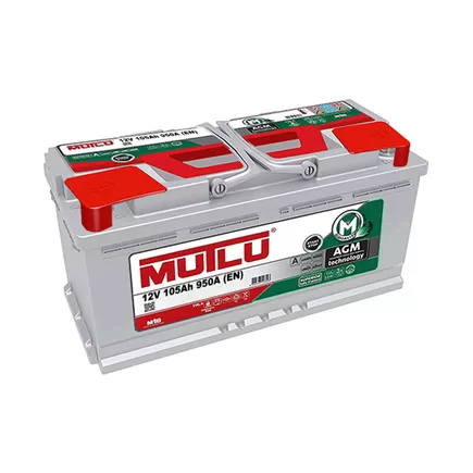 MUTLU AGM 105 A/h 950 А R+ 393x175x190 мм