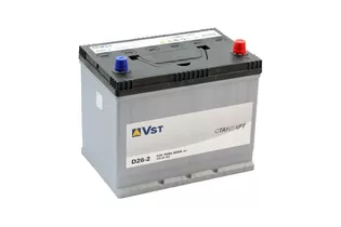 VST Стандарт D26-2 70 A/h 620 A JR+ 260x175x220 мм