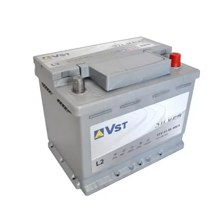 VST Silver 6СТ-61 L2 61 A/h 600 A R+ 242x175x190 мм