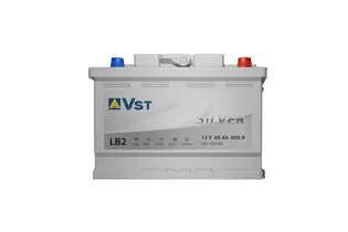 VST Silver 6СТ-60 LB2 60 A/h 600 A R+ 242x175x175 мм