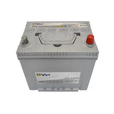 VST Silver 6СТ-70 D23 70 A/h 600 A R+ 230x175x200 мм
