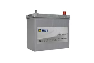 VST Silver 6СТ-57 B24 57 A/h 450 A R+ 237x127x200 мм