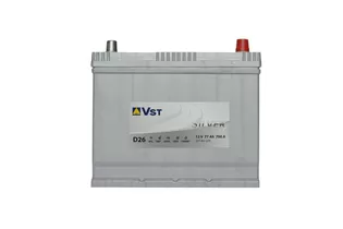 VST Silver 6СТ-77 D26 77 A/h 700 A R+ 260x175x200 мм
