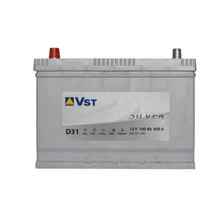 VST Silver 6СТ-100 D31R 100 A/h 850 A L+ 310x175x200 мм
