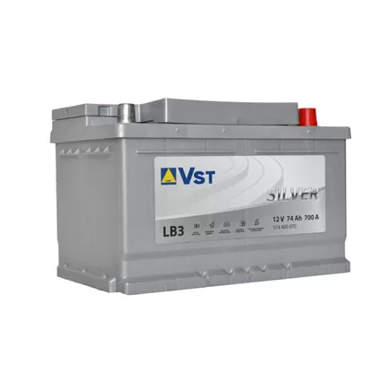 VST Silver 6СТ-74 LB3 74 A/h 700 A R+ 278x175x175 мм