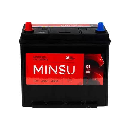 Minsu 65B24R 48 A/h 430 A L+ 238x128x220 mm