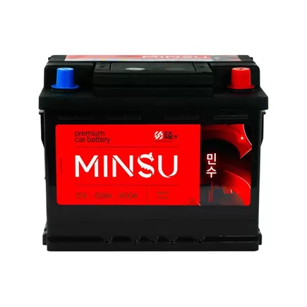 Minsu 56219 62 A/h 600 A R+ 242x175x190 mm