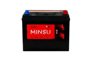 Minsu 90D26L 80 A/h 640 A R+ 260x175x220 mm
