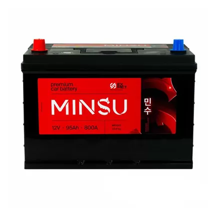 Minsu 115D31R 95 A/h 800 A L+ 310x175x220 mm