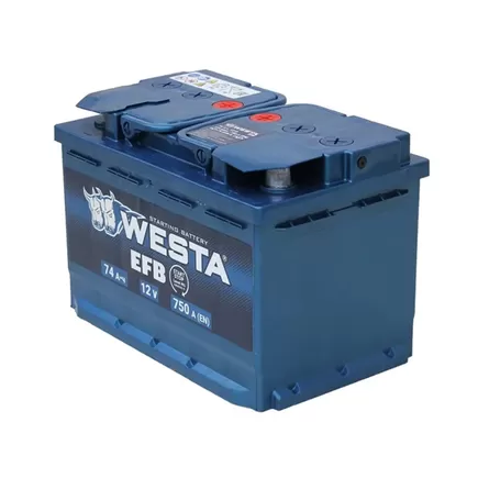 Westa EFB 74 A/h 750 A R+ 278x175x190 mm