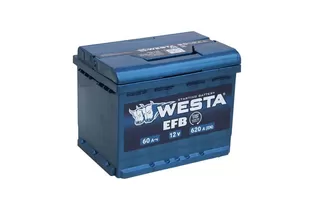 Westa EFB 60 A/h 620 A R+ 242x175x175 mm (низк.)