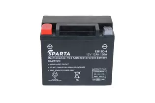 Sparta AGM EB12D-4 12 A/h 180 A L+ YTX12-BS, YTX14-BS 151x88x130 мм
