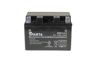 Sparta AGM EBZ14-4-2 12 A/h 240 A L+ YTZ12S, YTZ14S 150x88x110 мм