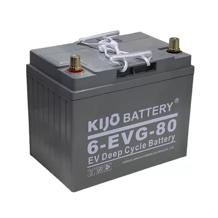 Аккумулятор Kijo 12V 6-EVG-80 (12В/80 А·ч)