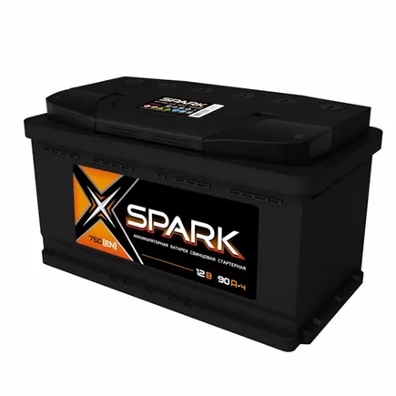Spark 90 A/h 750 A R+ 6СТ-90 Евро 353x175x190 mm