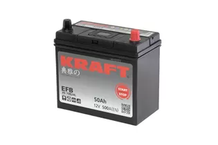 Kraft EFB Asia 50 JR 50 A/h 500 A R+ 237x126x220 мм