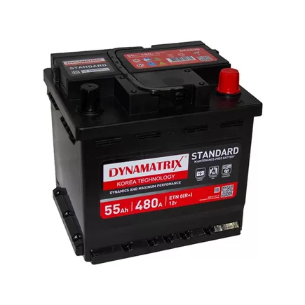 Dynamatrix-Korea DEA530 Standard 55 A/h 480 A R+ 207x175x190 мм