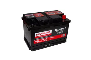 Dynamatrix-Korea DEA770 Standard 75 A/h 730 A R+ 278x175x190 мм