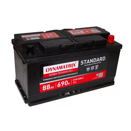 Dynamatrix-Korea DEC900 Standard 88 A/h 690 A R+ 353x175x190 мм
