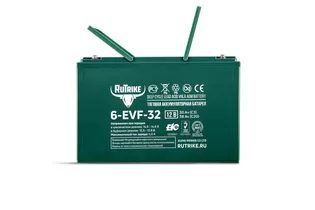 Аккумулятор RuTrike 6-EVF-32 (12В/32 А·ч)